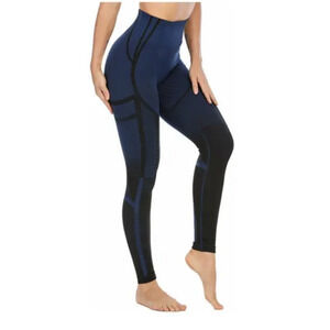 NEW RUNNING GIRL High Waist Ombre Seamless Leggings Tummy Control S